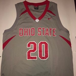 Authentic Nike Ohio state basketball jersey